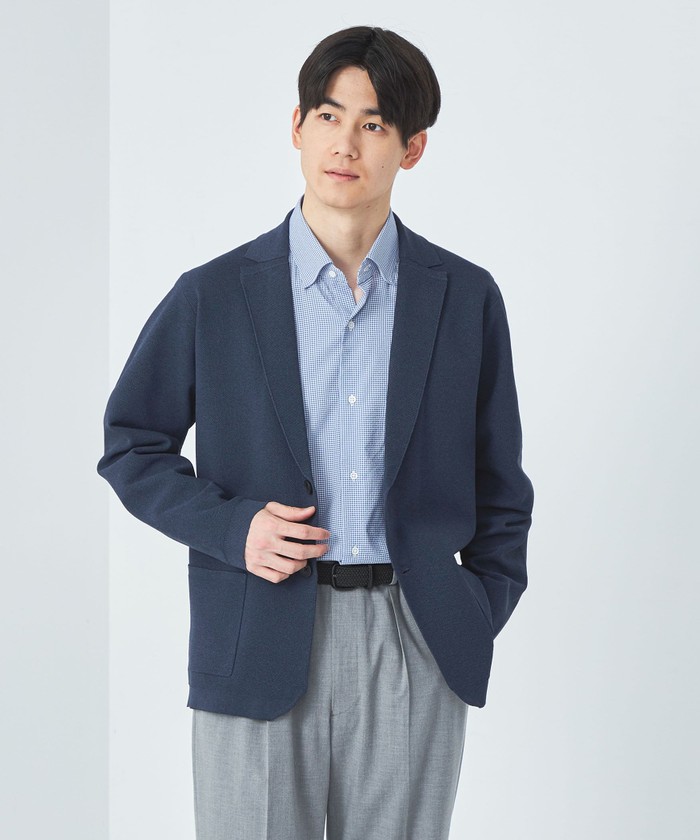 ユナイテッドアローズ green label relaxing 春コートネイビー green label relaxing】ショートコート ネイビー S