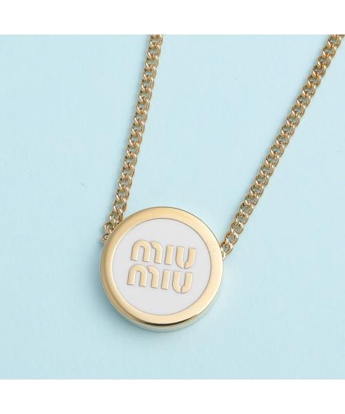 MIUMIU ネックレス 5IC096 2F6T ロゴ MIUMIU ネックレス 5IC096 2F6T