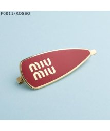 MIUMIU/MIUMIU ヘアピン 5IF147 2F6T ロゴ ヘアクリップ/506278194