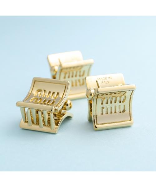 MIUMIU ヘアクリップ 5IF144 2DTU 3点セット MIUMIU ヘアクリップ 5IF144 2DTU 3点セット