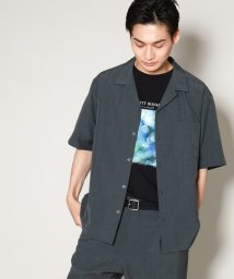 a.v.v (MEN)/【軽くて涼しい】オープンカラーシャツ 5分袖（セットアップ可）リライトシリーズ3/506091447