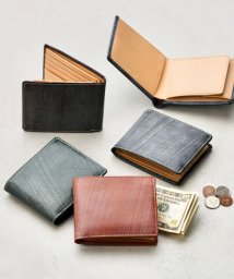 MURA/ブライドルイタリアンレザー ボックス型小銭入れ スキミング防止 二つ折り財布/506269905