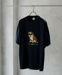 MAC HOUSE(men)/アニマルサガラ刺繍ショートスリーブTシャツ Q24－140－21T/506272788