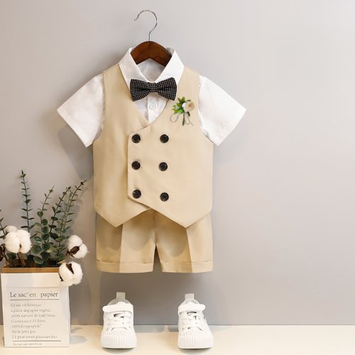 子供スーツ5点セット フォーマルスーツ 男の子(506290739) | バック  