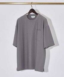 ABAHOUSE/ストライプ ジャガード 半袖 Tシャツ/506292700