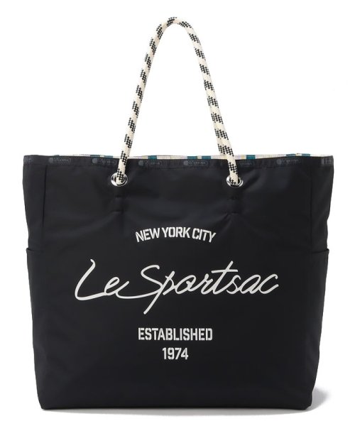 LARGE 2 WAY TOTE2ウェイブラックスクリプト LARGE WAY