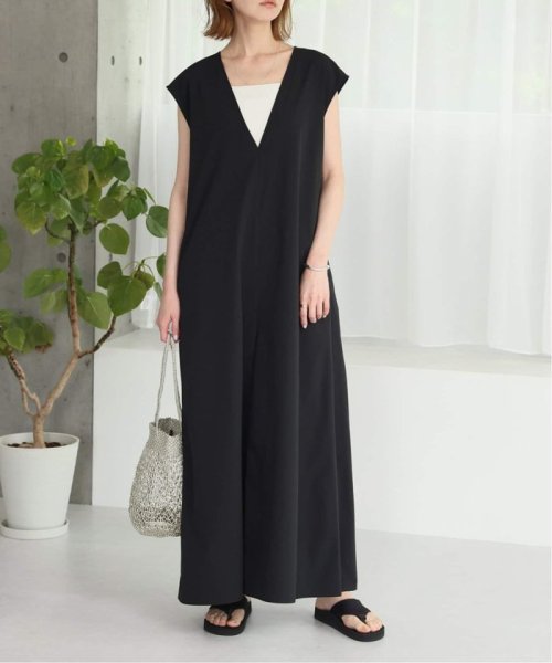 《追加2》【＆FUNCTION】スパンタイプライターサロペット ＆FUNCTION