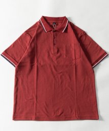 Nylaus/鹿の子 衿ライン 胸ポケット 半袖ポロシャツ/506299199