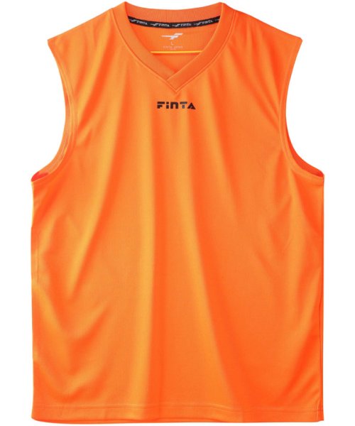 FINTA(フィンタ)/FINTA フィンタ サッカー Jr．ノースリーブメッシュインナーシャツ FTW7034 061/オレンジ