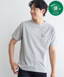 ikka/【接触冷感】速乾COOLポケットプリントTシャツ/505935511