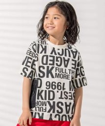 WASK/ロゴ柄ファスナーナイロンポケット天竺Tシャツ(100~160cm)/506176246