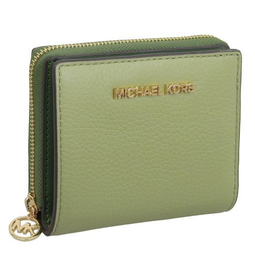 MICHAEL KORS マイケルコース JET SET 二つ折り財布 ジップチャームウォレット 