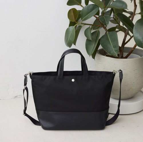 【Breath TOPKAPI】RIPPLE リプル エコナイロン コンビ ショルダー付 トートバッグ ナイロン