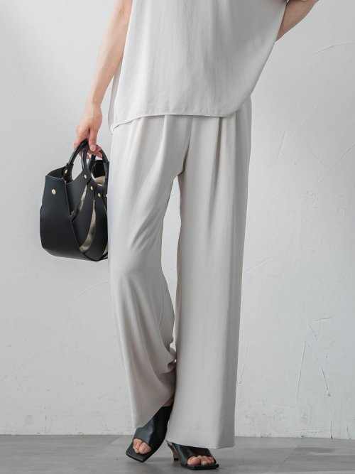 KIRERIイージーワイドパンツ≪洗濯機で洗える≫ 