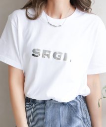 SocialGIRL/SRGLミラープリントTシャツ/506306562