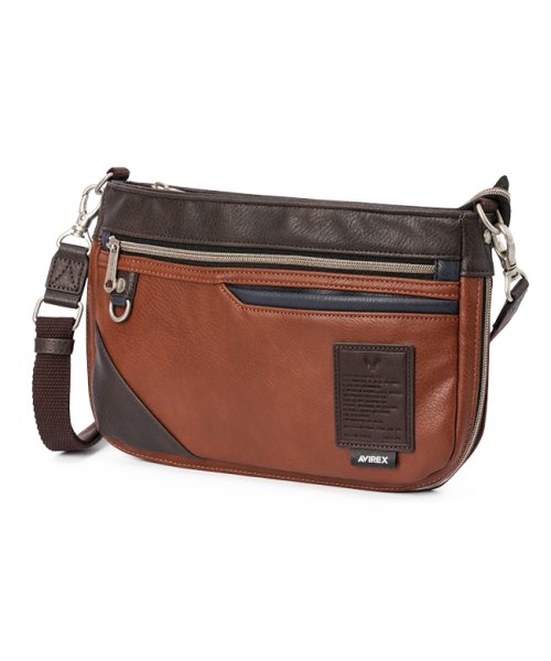 AVIREX バッグ ショルダーバッグ メンズ ブランド 斜めがけバッグ ミリタリー 合皮 アヴィレックス アビレックス AX5006 人気・おすすめ｜省スペース設計・旅行向けにおすすめ 公式 プライバシー配送 今だけ特典付き