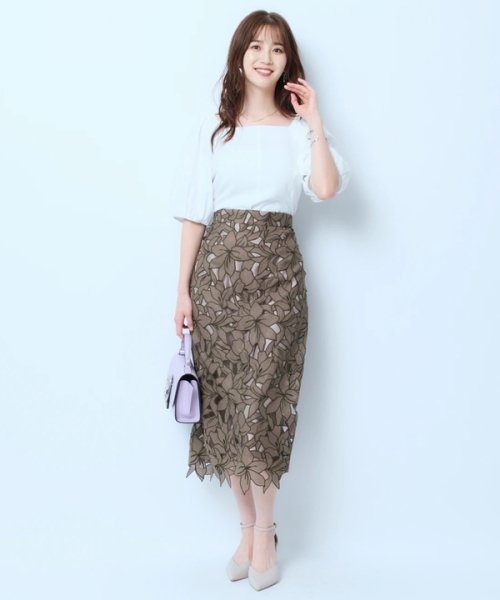 レースタイトスカート 予めご了承ください