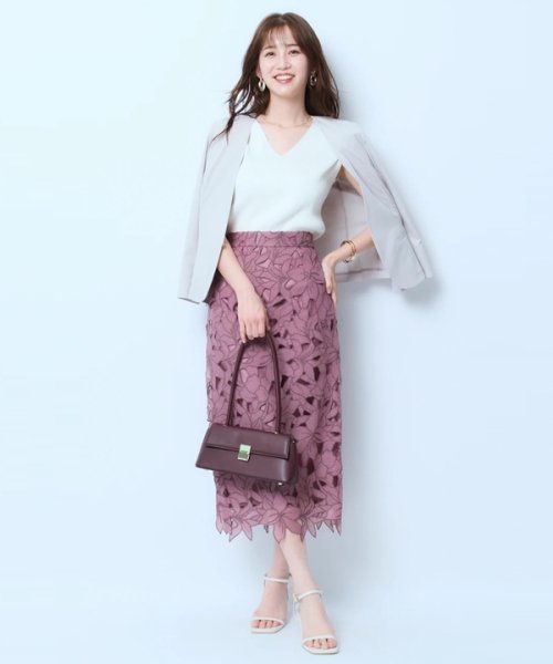 レースタイトスカート 予めご了承ください