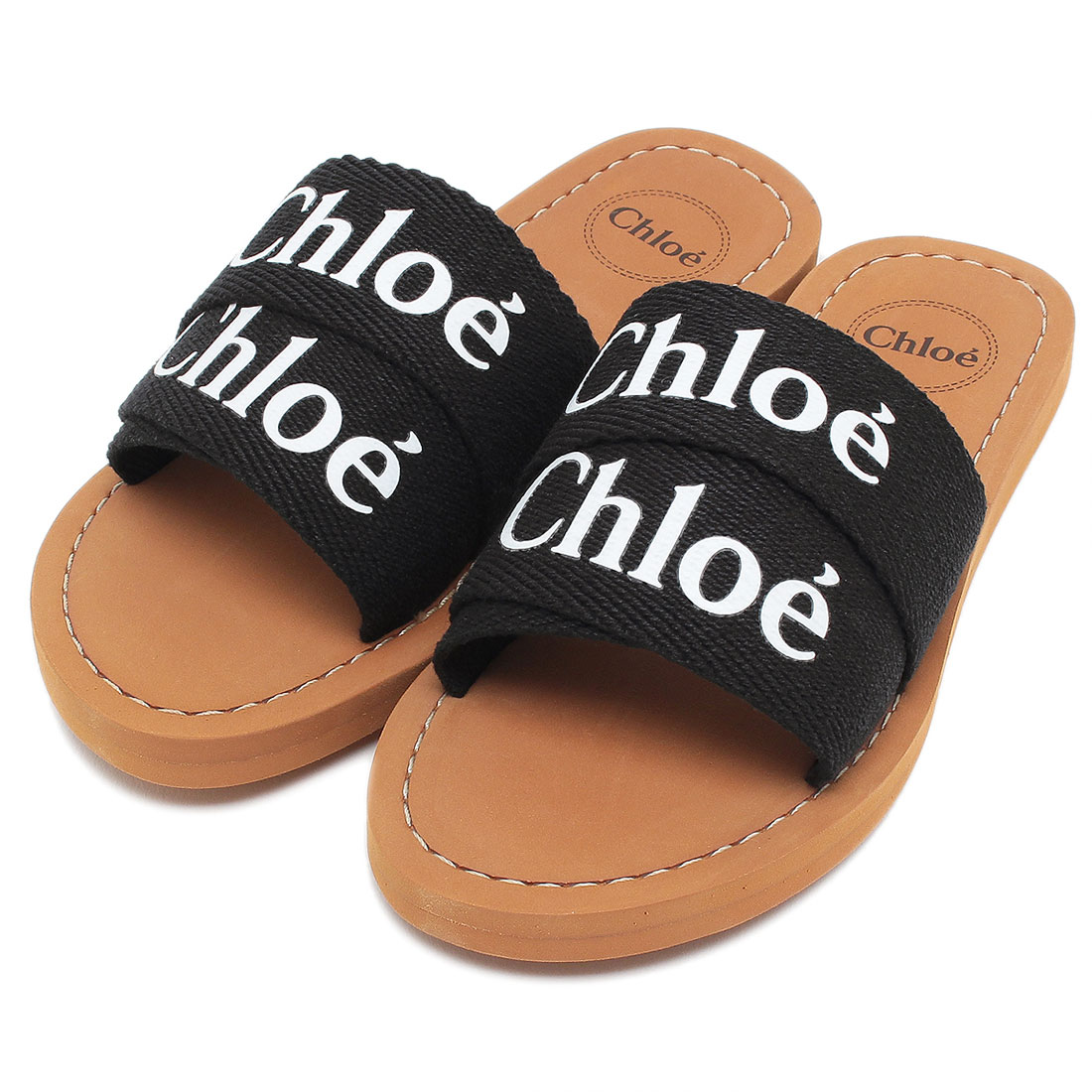 新品 Chloe いつい クロエ スエード ブルー フラットシューズ 38