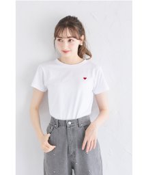 tocco closet/ハート刺繍Tシャツ/506258859