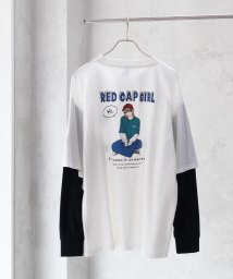MAC HOUSE(men)/RED CAP GIRL レッドキャップガール フェイクレイヤードロングスリーブTシャツ 24338/506314610