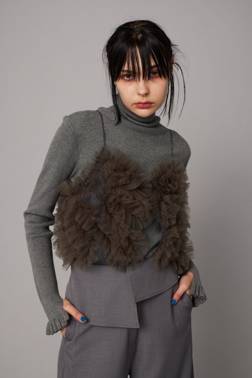 Many frill bustier(506318417) | ヘリンドットサイ(HeRIN.CYE) - MAGASEEK