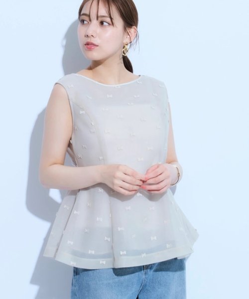 リボン刺繍チュニック(506323081) | マイストラーダ(Mystrada) - MAGASEEK