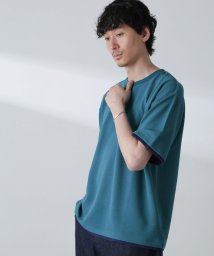nano・universe/ジャガードフェイクレイヤードTシャツ 半袖/506106445