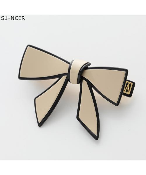 ALEXANDRE DE PARIS リボンバレッタ小　ホワイト ALEXANDRE DE PARIS バレッタ AA8 17665 02 リボン
