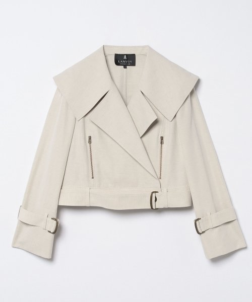 ビッグカラーショートジャケット 