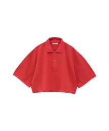 CLANE/CROPPED POLO TOPS/506197931