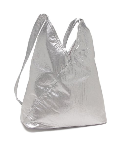 エムエムシックス メゾンマルジェラ ショルダーバッグ シルバー レディース MM6 Maison Margiela SB6WD0022 P6420 T9002 メゾンマルジェラ MM6 Maison Margiela エムエムシックス ショルダーバッグ シルバー レディース SB6WD0022 P6420