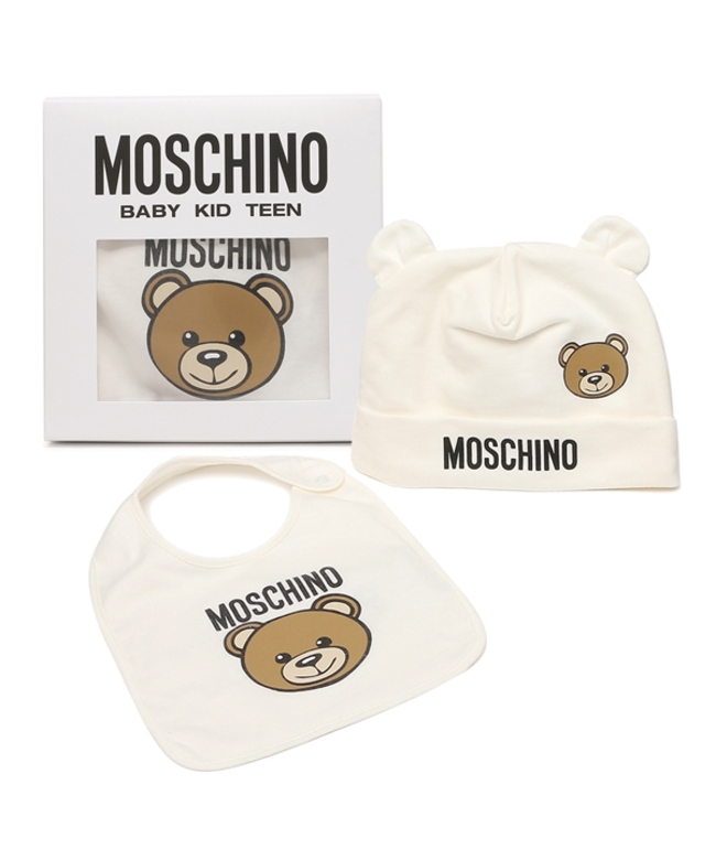 モスキーノ ベビー服 帽子 スタイ ホワイト メンズ レディース ユニセックス MOSCHINO MUY06Q LCA19  10063(506344588) | モスキーノ(MOSCHINO) - MAGASEEK