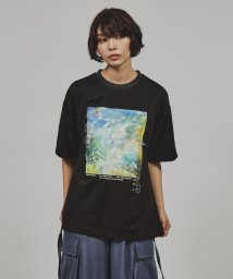tk.TAKEO KIKUCHI/アブストピクチャーTシャツ/506345633