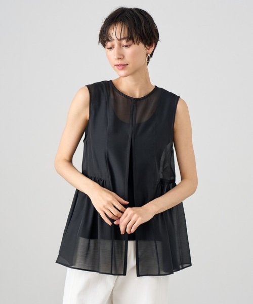 オーガンペプラムギャザージレ なし Collection ：model