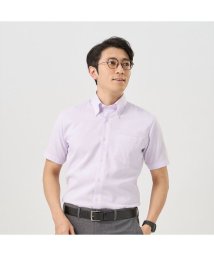 TOKYO SHIRTS/【Wガーゼ】 ボタンダウン 半袖 形態安定 ワイシャツ 綿100%/506353545