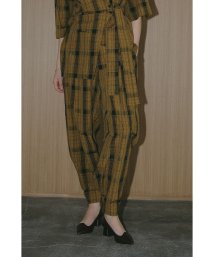 MANOF/BELTED GATHER PANTS/506128077