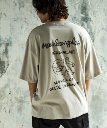 Mark Gonzales/MARK GONZALES ARTWORK COLLECTION(マーク ゴンザレス)バックプリント半袖Tシャツ/4type/4colors/506291326