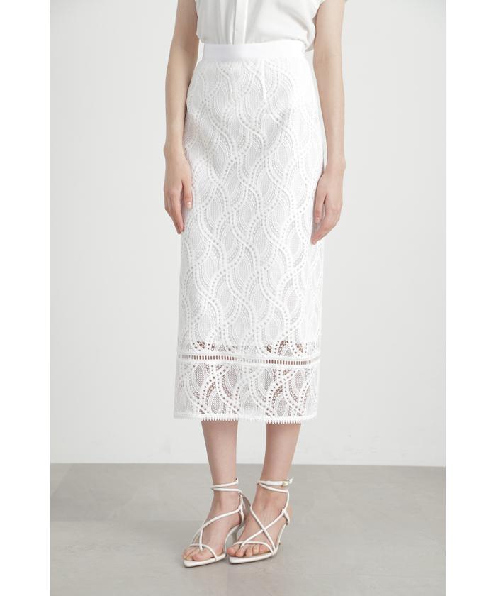 大人百花コラボ] レーススカート(506357573) | ピンキー アンド  