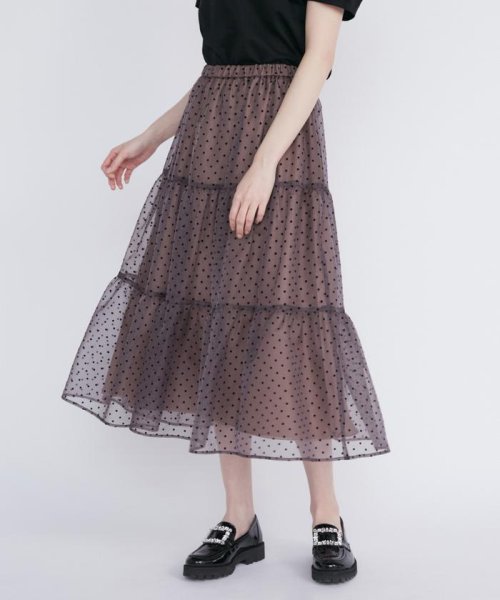 セール】シアードットティアードスカート(506357683) | マーリエ ル  