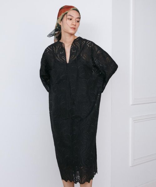 トルコレースカフタンワンピース《la veille by SUPERIOR CLOSET》 