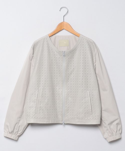 ノーカラージャケット 