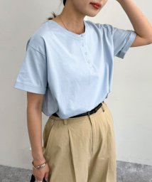 fredy emue/シルケット袖口 ロールTシャツ/506289710
