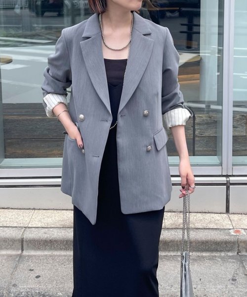 ダブルブレストジャケット 