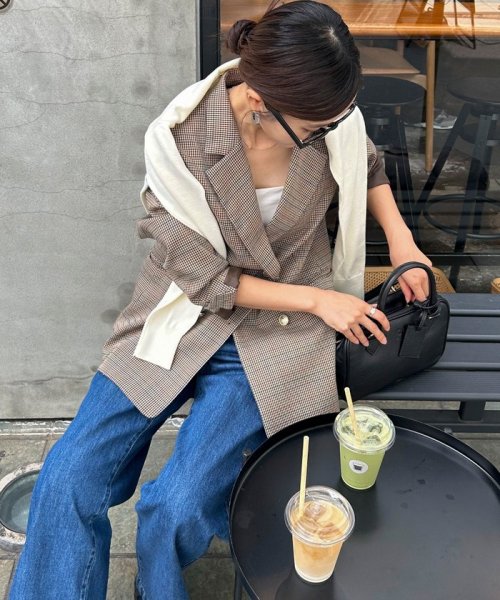 ダブルブレストジャケット 