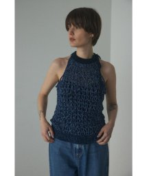 BLACK BY MOUSSY/mole yarn hand knitting tops/506363696