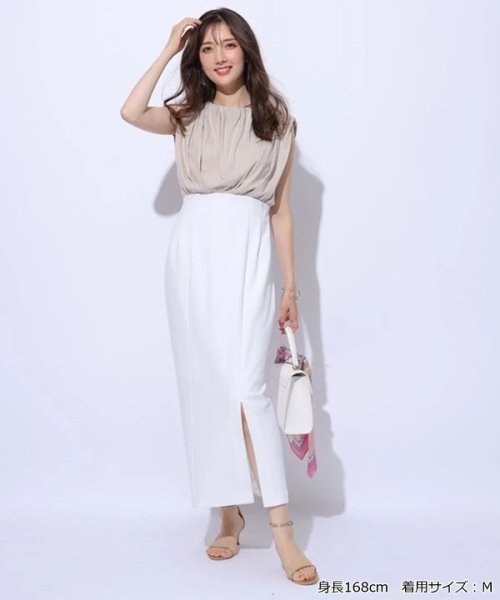 エアリートップスカットワンピース 予めご了承ください