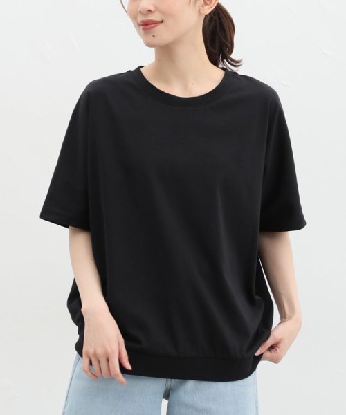 きれいめドルマンＴシャツ トップス Ｔシャツ レディース 半袖 ハニさら 接触冷感 人気・おすすめ｜使いやすい・旅行におすすめ 品質保証 全国発送 日本国内発送・最短翌日お届け