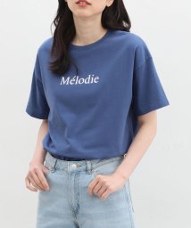 GLACIER/ロゴプリントＴシャツ Tシャツ 半袖 レディース きれいめ 大人 シンプル 綿100％ 夏 /506365606