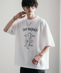 Rocky Monroe/プリントTシャツ 半袖 フラワー メンズ レディース アート ロゴ 花言葉 チューリップ カットソー クルーネック グラフィック オーバーサイズ ビッグシルエッ/506366159